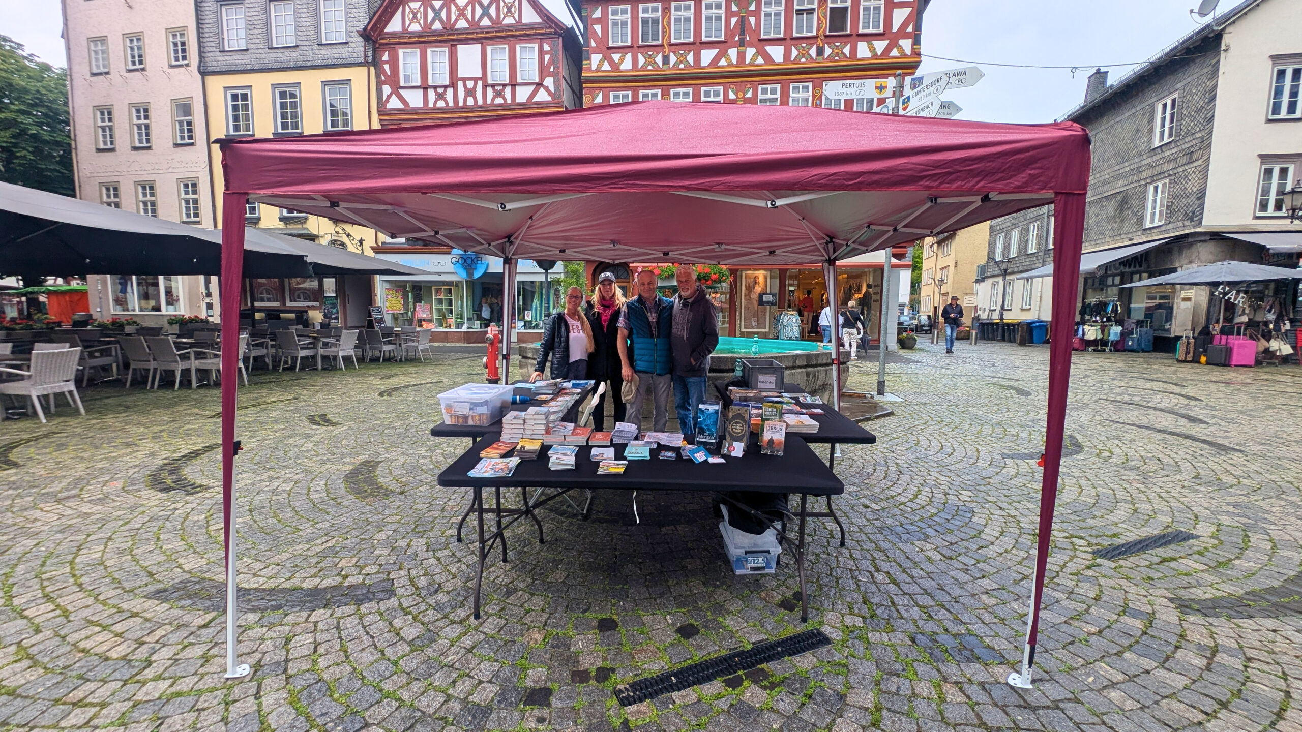 Büchertisch vom 12.06.2026 in Herborn am Brunnenplatz