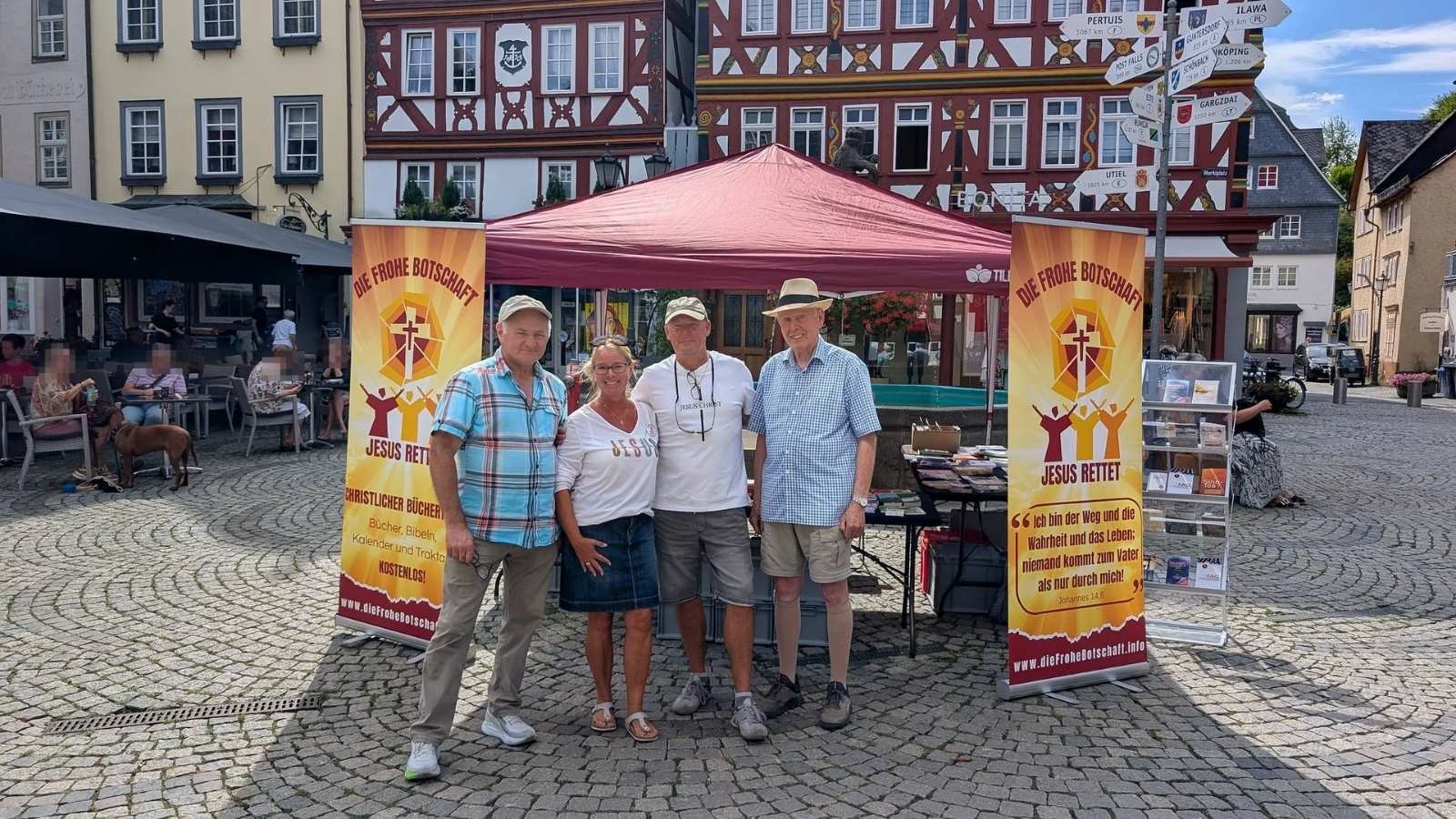 Büchertisch vom 07.08.2026 in Herborn am Brunnenplatz